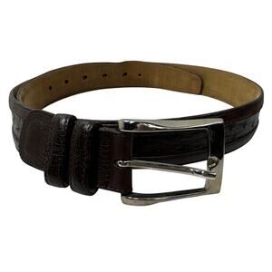 Mezlan Genuine Ostrich Belt, Men's, Size 42